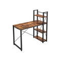 Mazuza - Bureau - Computertafel met planken - Thuiskantoor -